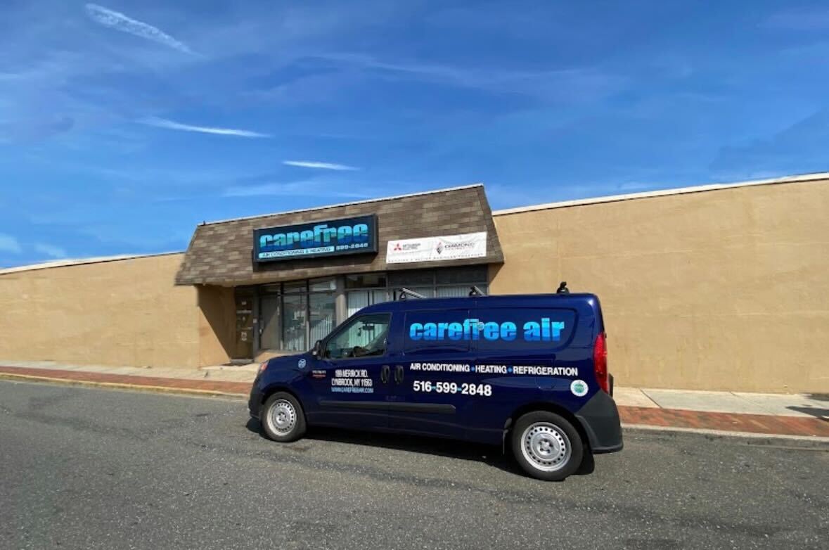 Dehumidifier installation in a Long Island home
